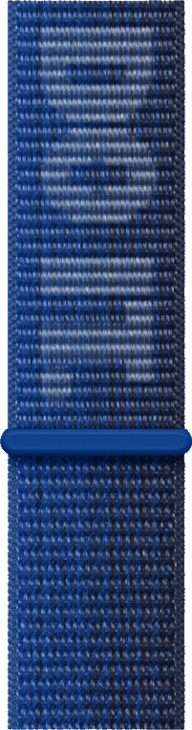 Apple Watch Armband 45mm Nike-sportloop - Game Royal/Midnatt Navy Apple Watch Armband 45mm Nike-sportloop - Game Royal/Midnatt Navy