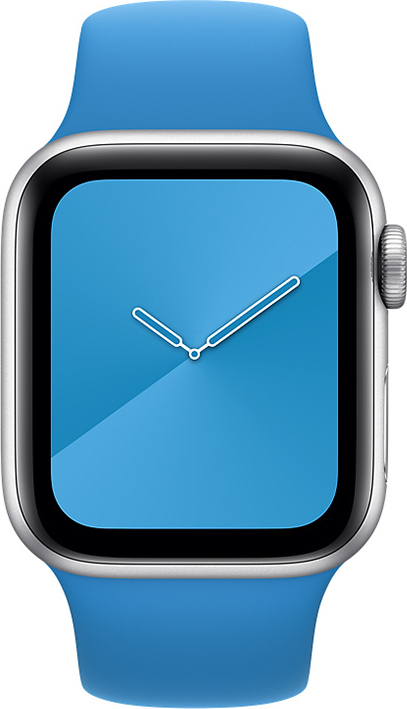 Apple Watch Armband 40mm Sportband - Surfblå Apple Watch Armband 40mm Sportband - Surfblå