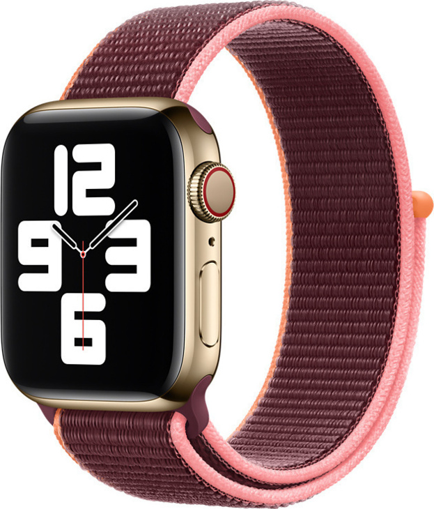 Apple Watch armband 40mm Sportloop - Plommon Apple Watch armband 40mm Sportloop - Plommon