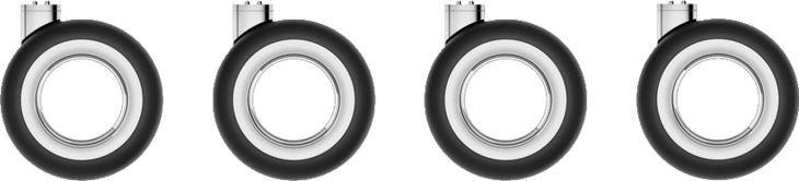 Apple hjulpaket till Mac Pro Apple hjulpaket till Mac Pro