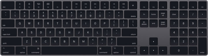 Magic Keyboard med numerisk del svenskt - Rymdgrå Magic Keyboard med numerisk del svenskt - Rymdgrå