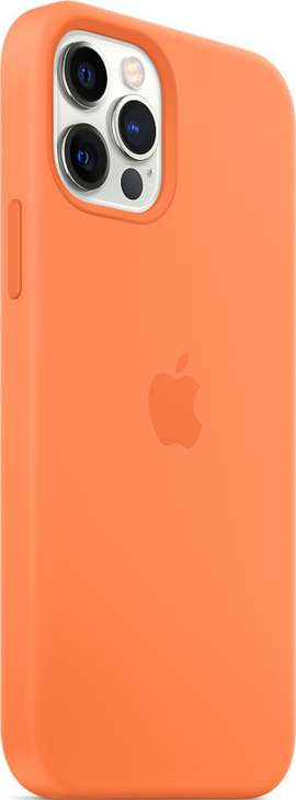 Apple iPhone 12/12 Pro Silikonskal med MagSafe - Kumquat Apple iPhone 12/12 Pro Silikonskal med MagSafe - Kumquat