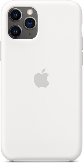 iPhone 11 Pro Silikonskal - Vit iPhone 11 Pro Silikonskal - Vit