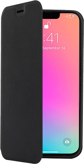 Screenor Clever wallet - iPhone 14 - Svart Screenor Clever wallet - iPhone 14 - Svart