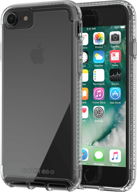 TECH21 PURE CLEAR CASE - IPHONE 7/8/SE TECH21 PURE CLEAR CASE - IPHONE 7/8/SE
