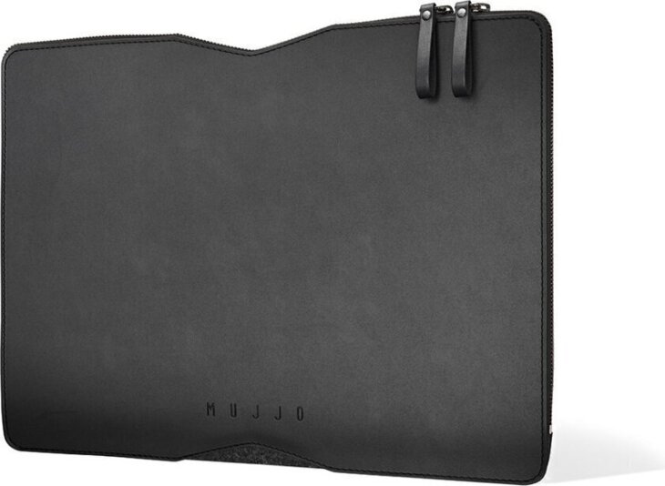 Mujjo Leather Folio Sleeve för MacBook Pro 13'' USB-C - Svart Mujjo Leather Folio Sleeve för MacBook Pro 13'' USB-C - Svart