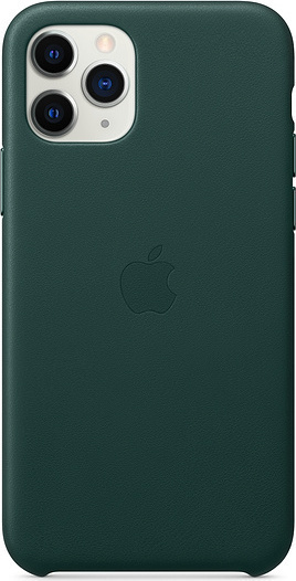 iPhone 11 Pro Max Läderskal - Skogsgrön iPhone 11 Pro Max Läderskal - Skogsgrön