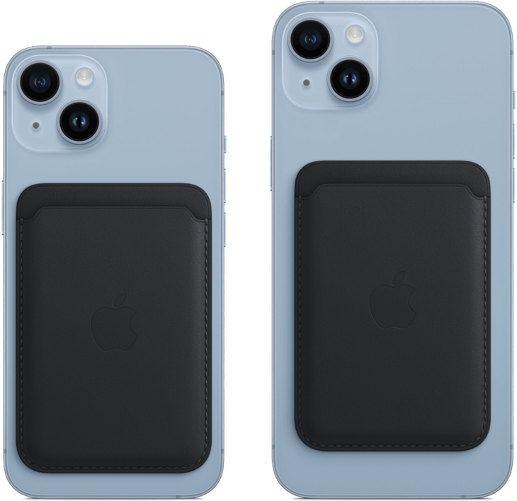 iPhone-plånbok i läder med MagSafe – Svart iPhone-plånbok i läder med MagSafe – Svart