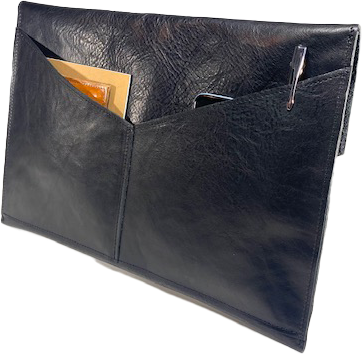 PAP - MacBook Pro 14-tum läderfodral Hyssna - Svart PAP - MacBook Pro 14-tum läderfodral Hyssna - Svart