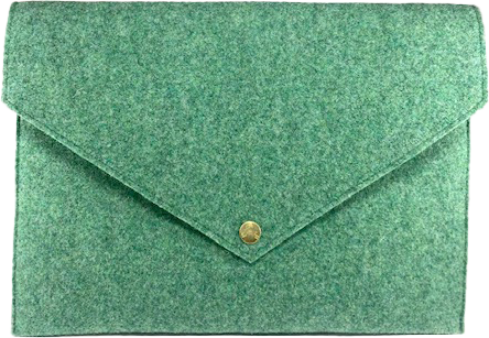 PAP - MacBook Pro 15-tum och 16-tum filtfodral Hyssna - Green Hope PAP - MacBook Pro 15-tum och 16-tum filtfodral Hyssna - Green Hope