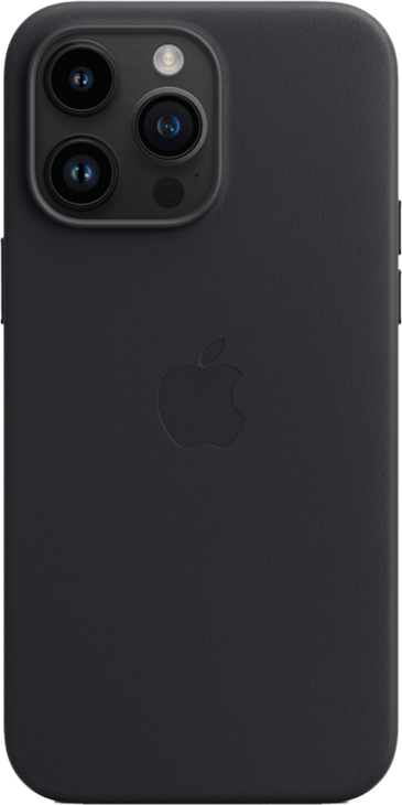 iPhone 14 Pro Max Läderskal med MagSafe - Midnatt iPhone 14 Pro Max Läderskal med MagSafe - Midnatt