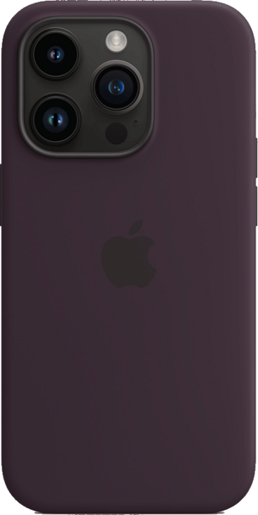 iPhone 14 Pro Silikonskal med MagSafe - Fläderbär iPhone 14 Pro Silikonskal med MagSafe - Fläderbär