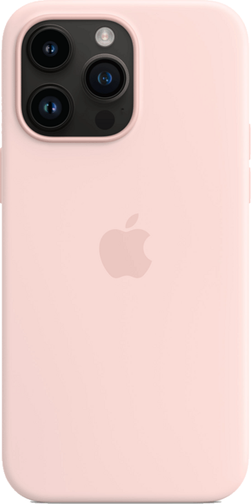 iPhone 14 Pro Max Silikonskal med MagSafe - Kritrosa iPhone 14 Pro Max Silikonskal med MagSafe - Kritrosa