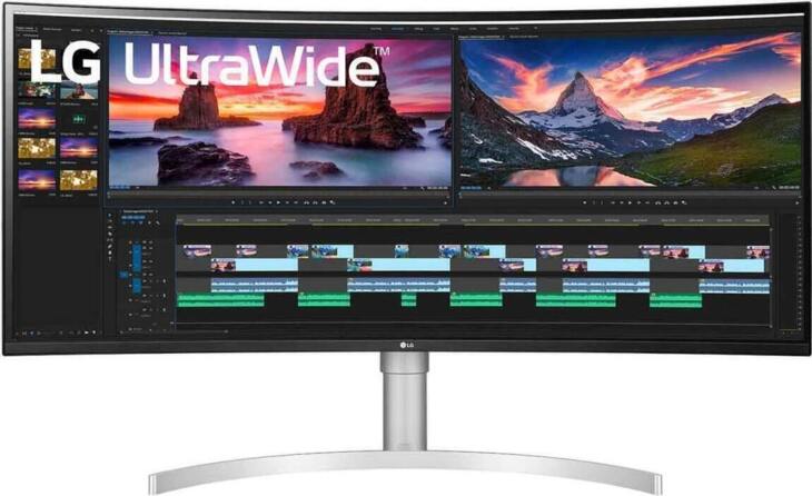 LG 38-tum 38WN95C-W 38 tums UltraWide QHD + IPS Curved bildskärm NVIDIA G-SYNC™ kompatibilitet LG 38-tum 38WN95C-W 38 tums UltraWide QHD + IPS Curved bildskärm NVIDIA G-SYNC™ kompatibilitet