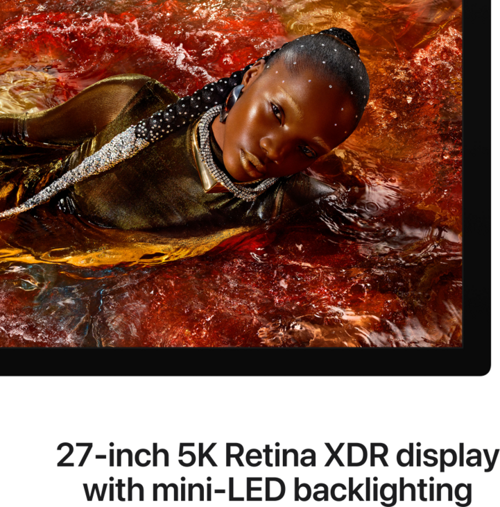 Studio Display XDR 27-tum - Stativ med justerbar lutning och h&ouml;jd