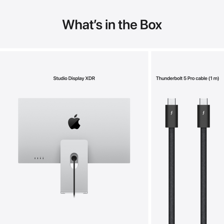 Studio Display XDR 27-tum - Stativ med justerbar lutning och h&ouml;jd