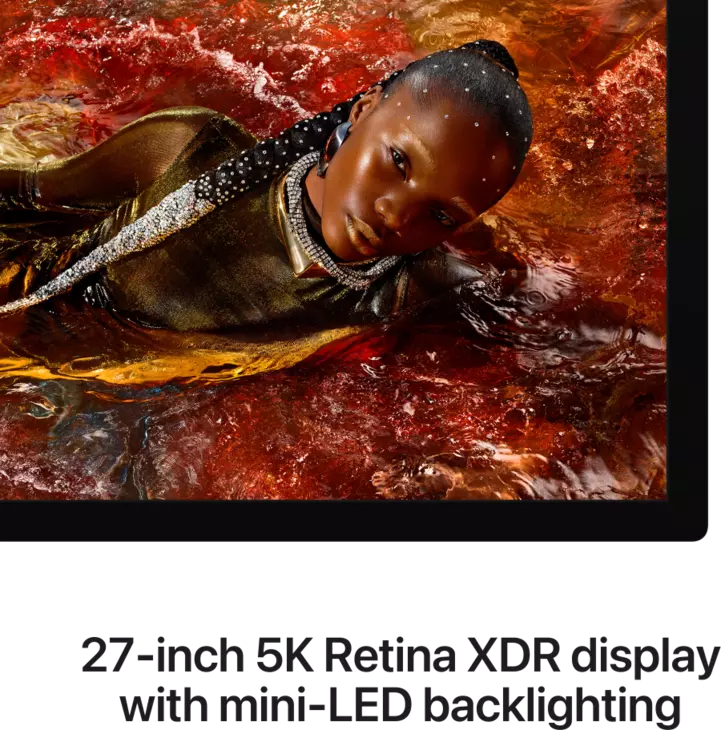 Studio Display XDR 27-tum - Nanotexturglas - inkl VESA-monteringsadapter