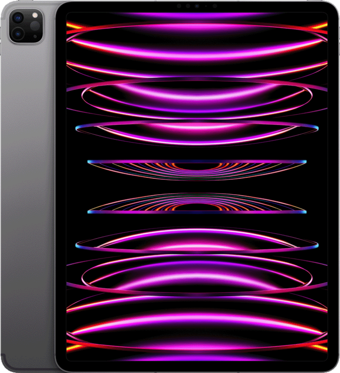 iPad Pro 12.9-tum 6e Gen Wi‑Fi + Cellular 256GB - Rymdgrå iPad Pro 12.9-tum 6e Gen Wi‑Fi + Cellular 256GB - Rymdgrå