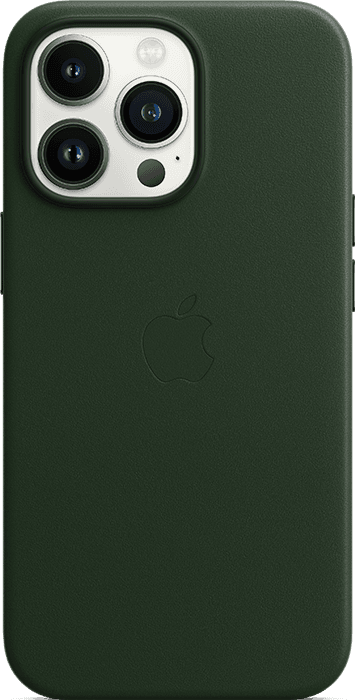 Läderskal med MagSafe till iPhone 13 Pro - Sequoiagrön Läderskal med MagSafe till iPhone 13 Pro - Sequoiagrön