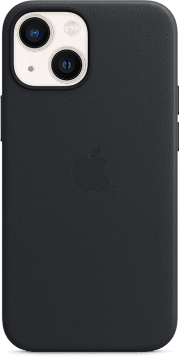 Läderskal med MagSafe till iPhone 13 mini - Midnatt Läderskal med MagSafe till iPhone 13 mini - Midnatt