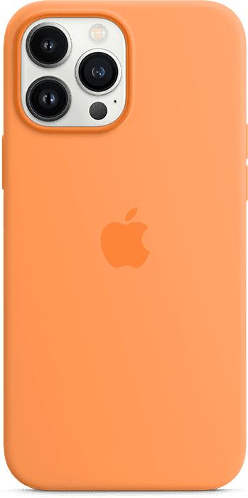 Silikonskal med MagSafe till iPhone 13 Pro Max – Höstgul Silikonskal med MagSafe till iPhone 13 Pro Max – Höstgul