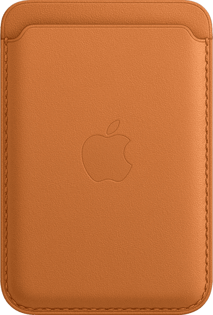 iPhone-plånbok i läder med MagSafe - Gyllenbrun iPhone-plånbok i läder med MagSafe - Gyllenbrun