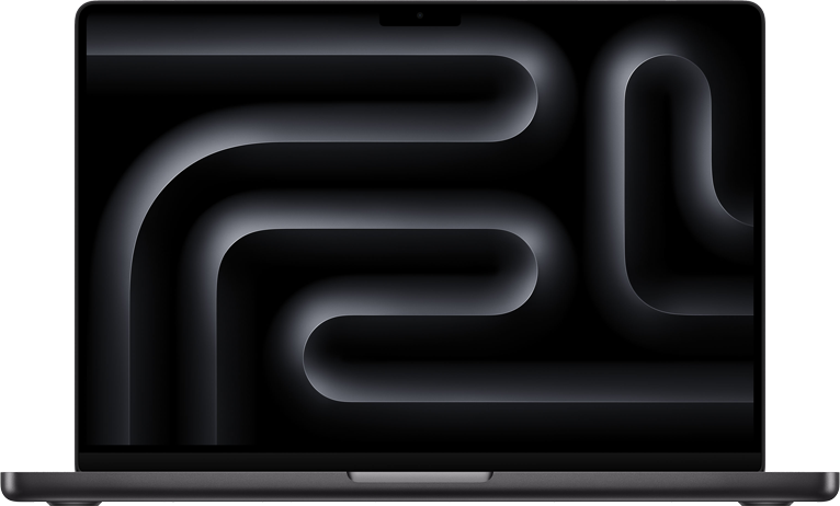 14-tums MacBook Pro med M4 Leasa MacBook Pro 14-tum i rymdsvart