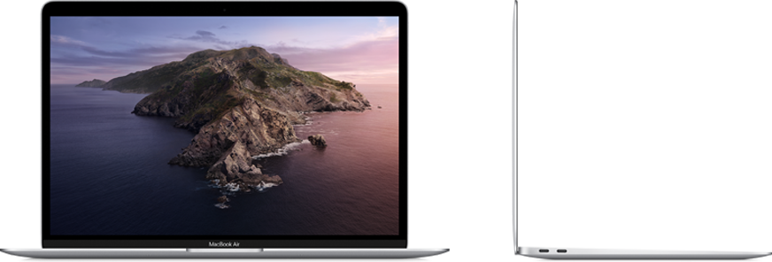 MacBook Air, 1.1GHz dualcore i3 (10gen), 16GB RAM, 256GB