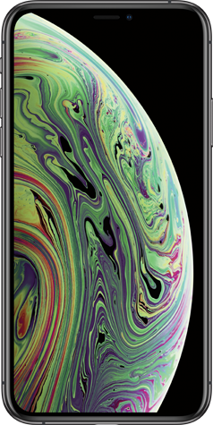 Byta skärm på iPhone XS och XS Max Bild på en iPhone XS