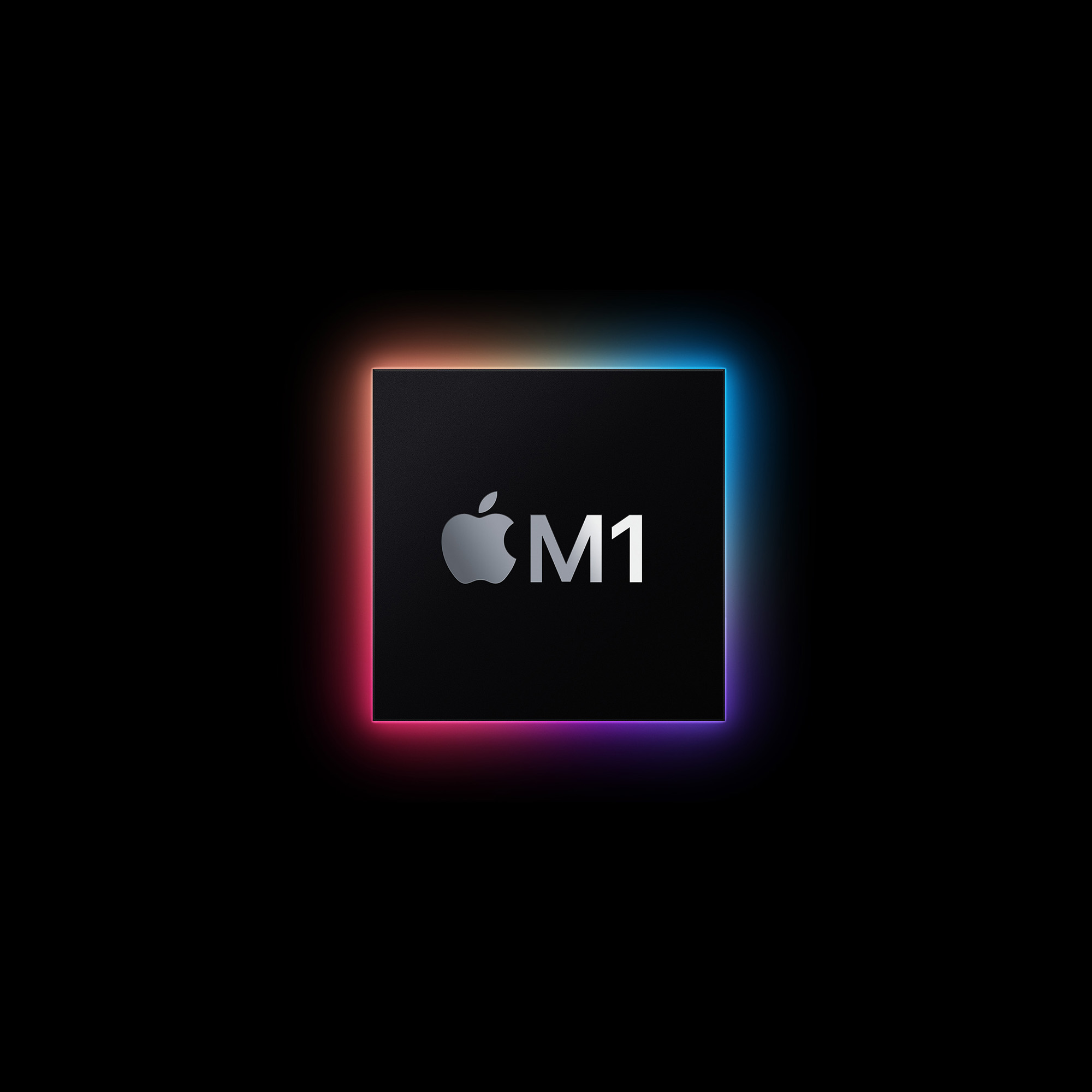 Bild på Apple M1 processorn