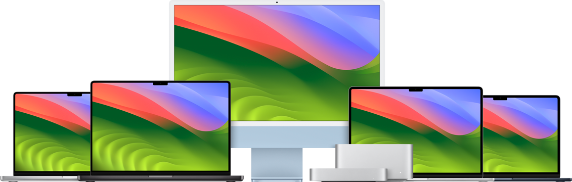 Försäkring och garanti för Mac Olika Apple Mac modeller
