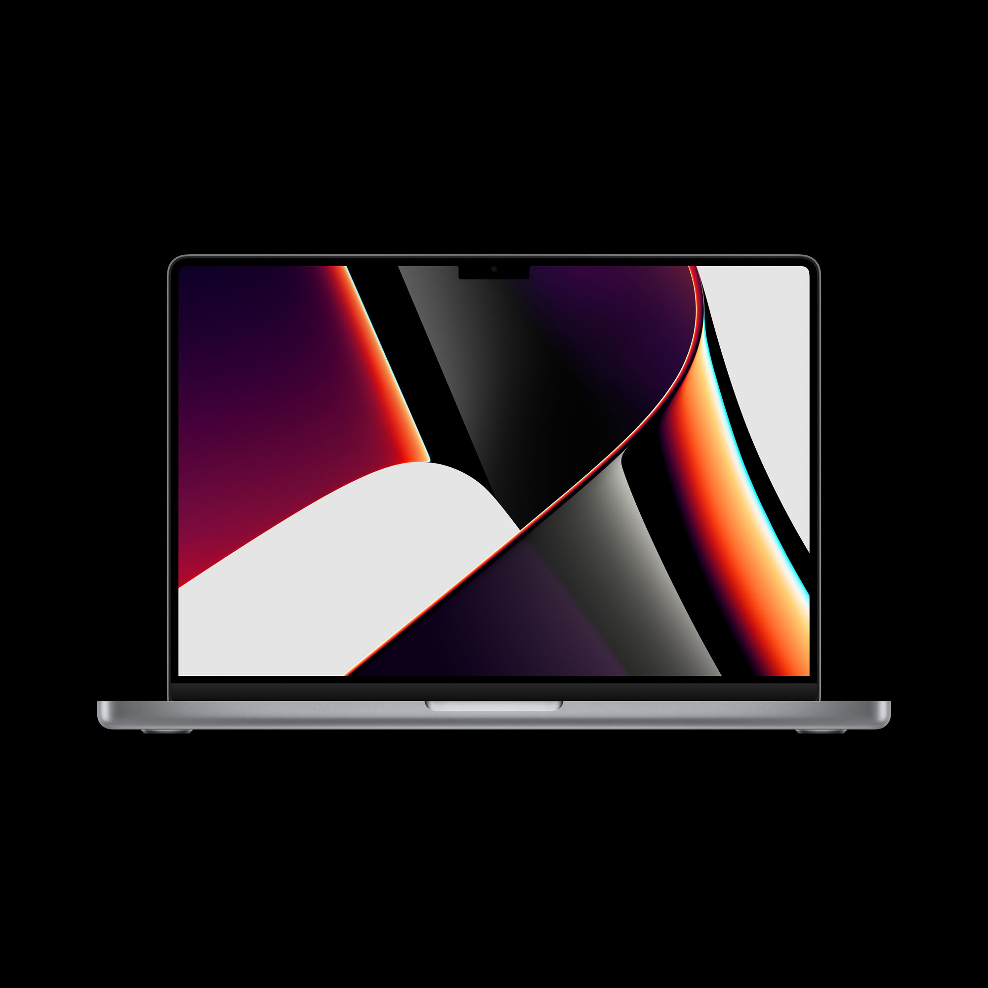 Bild på tre MacBook Pro (14-tum)
