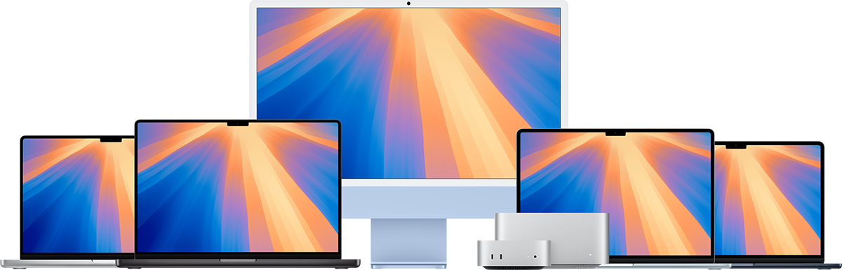 Leasa Mac Bild på Mac modeller