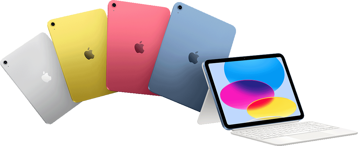 Säg hej till en magisk och färgglad iPad. iPad 11-tum i olika färger