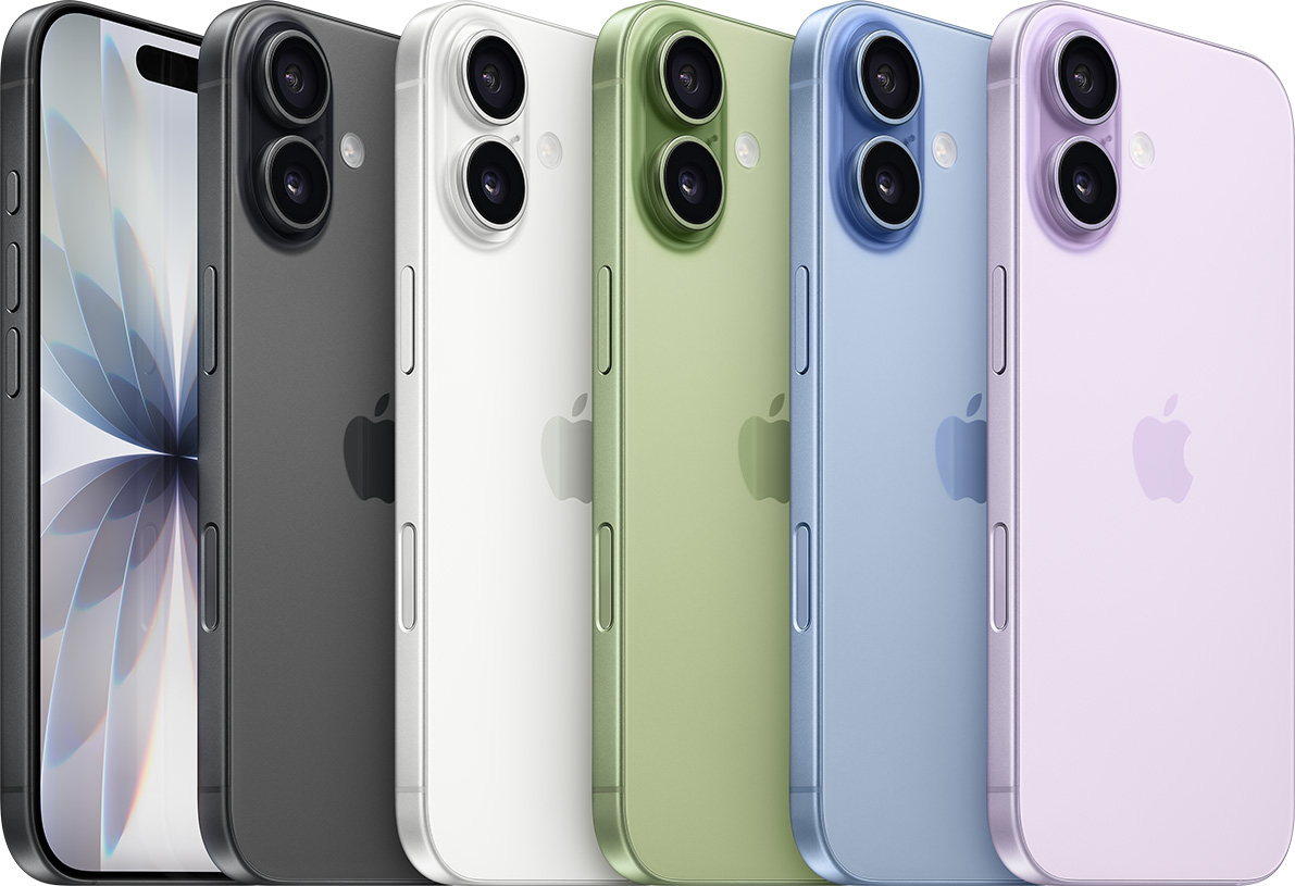 iPhone 17 i samtliga färger
