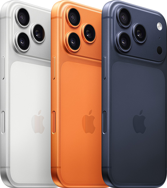 Säg hej till den nya generationen iPhone-modeller. iPhone 17 Pro i tre nya färger