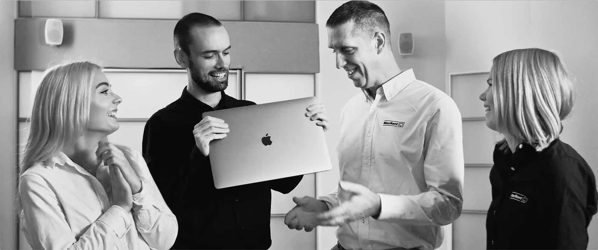 Apple och MacRent - sedan 1996 Bild på MacRent personal